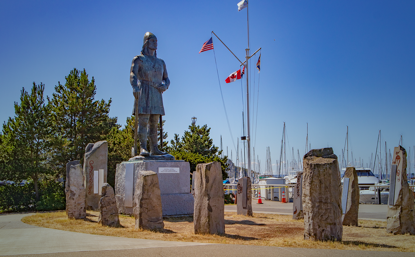 Discover Seven Facts about Shilshole Bay's Leif Erikson Statue